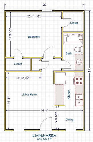 Extended Stay Room Layout